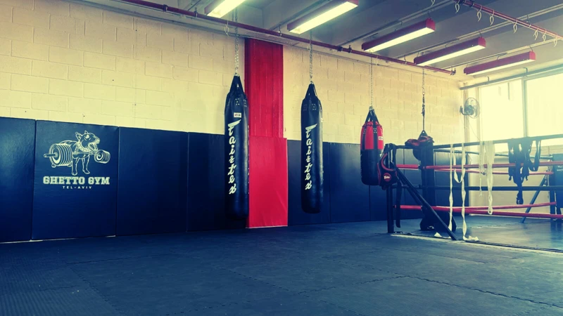 זירת אגרוף מקצועית בהזמנה אישית