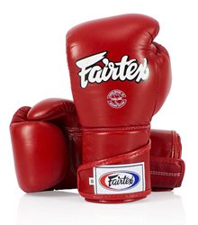 כפפות אגרוף בצבע אדום fairtex BGV6 RED