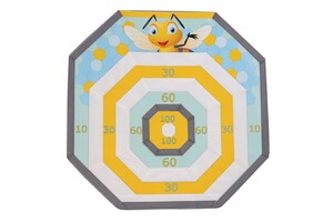 קליעה למטרה משושה מודפס- דבורה