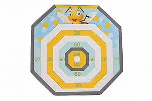 קליעה למטרה משושה מודפס- דבורה