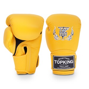 Top King TKBGSA כפפות איגרוף מקצועיות צהוב