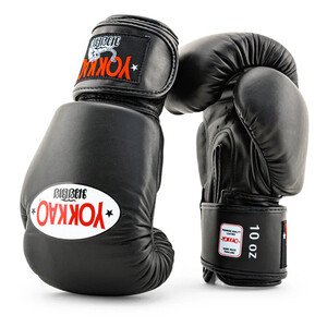 כפפות איגרוף מקצועיות YOKKAO דגם MATRIX שחור