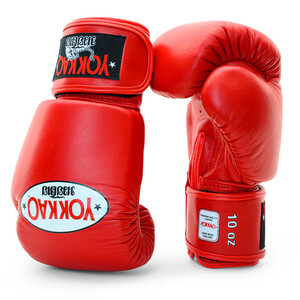 כפפות איגרוף מקצועיות YOKKAO דגם MATRIX אדום