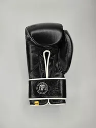 כפפות אגרוף LION שחור עור מלא