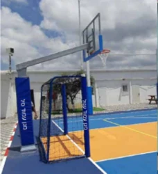 מגן שערי כדורגל ועמודי סל