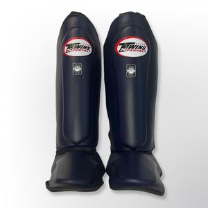 Twins Special SGL10 מגיני עצם\שוק טווינס ספיישל מעור כחול נייבי