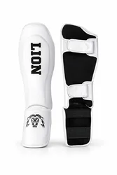 מגן רגל קשיח LION לבן