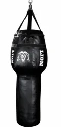 שק אגרוף LION רחב מלמעלה צר מלמטה 140*35 ס"מ מלא